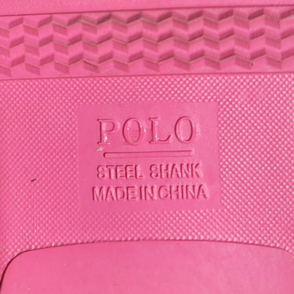 Ralph Lauren pink Perla rainboots Wmn 6B - Picture 9 of 12